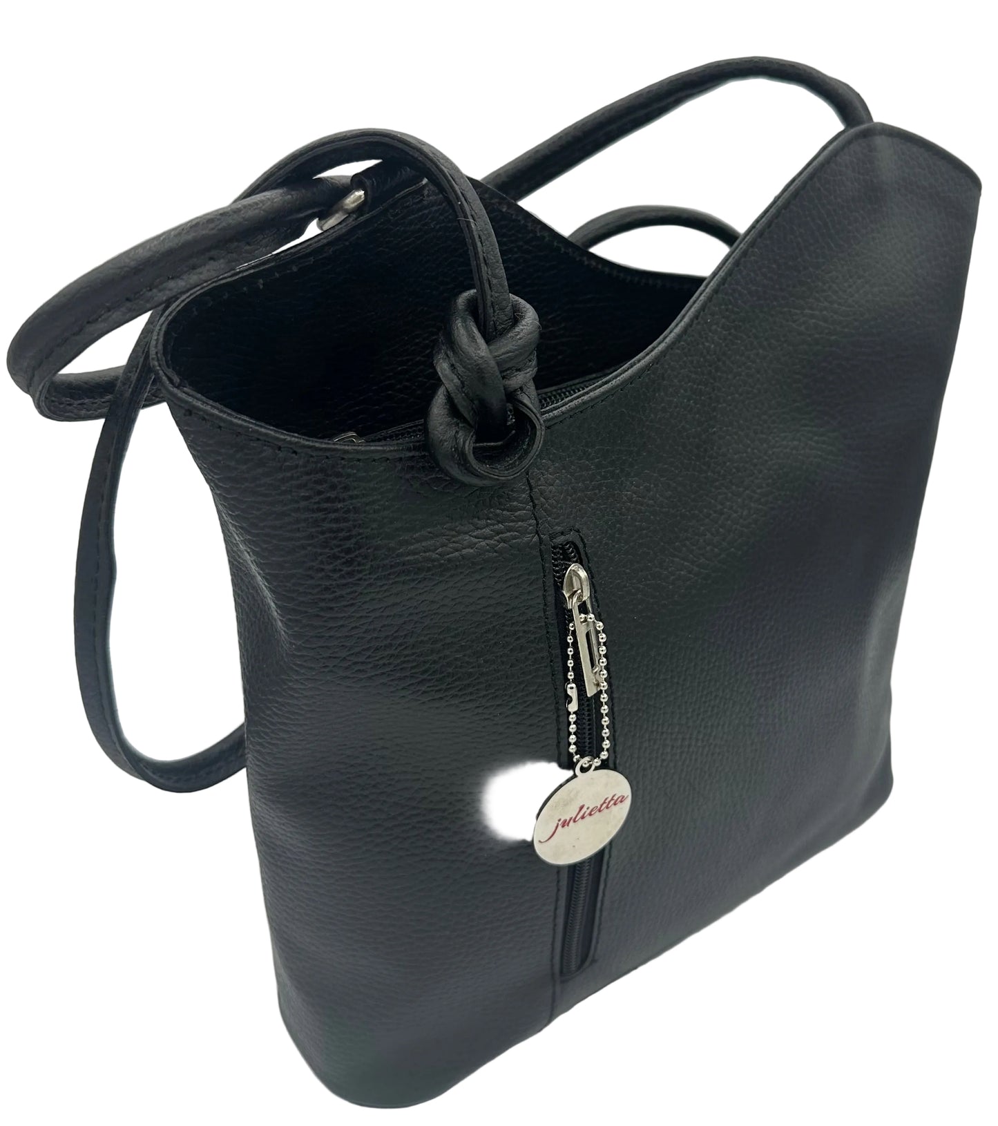 Convertible Leather Handbag/Backpack