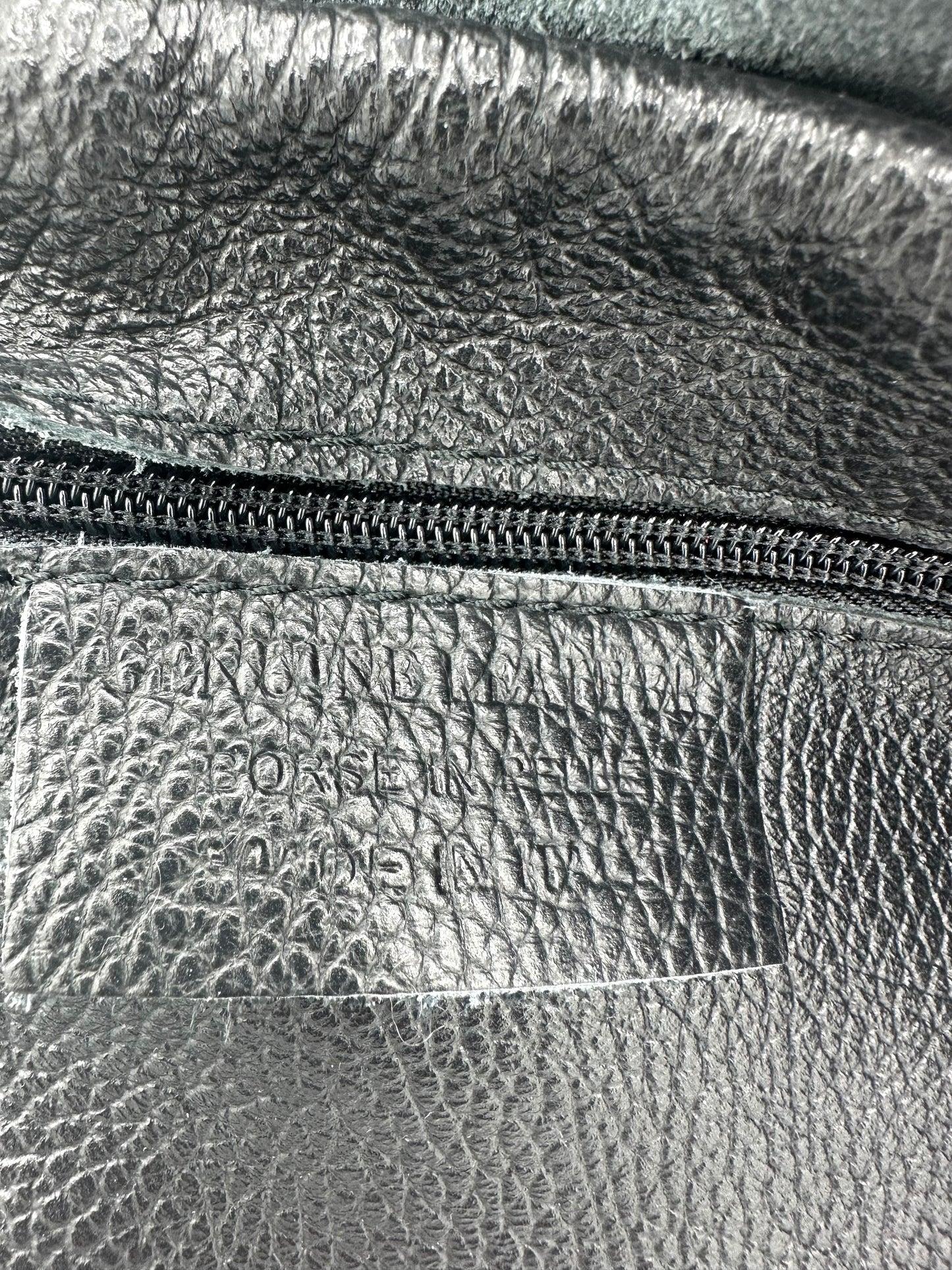Large Italian Leather Tote Bag
