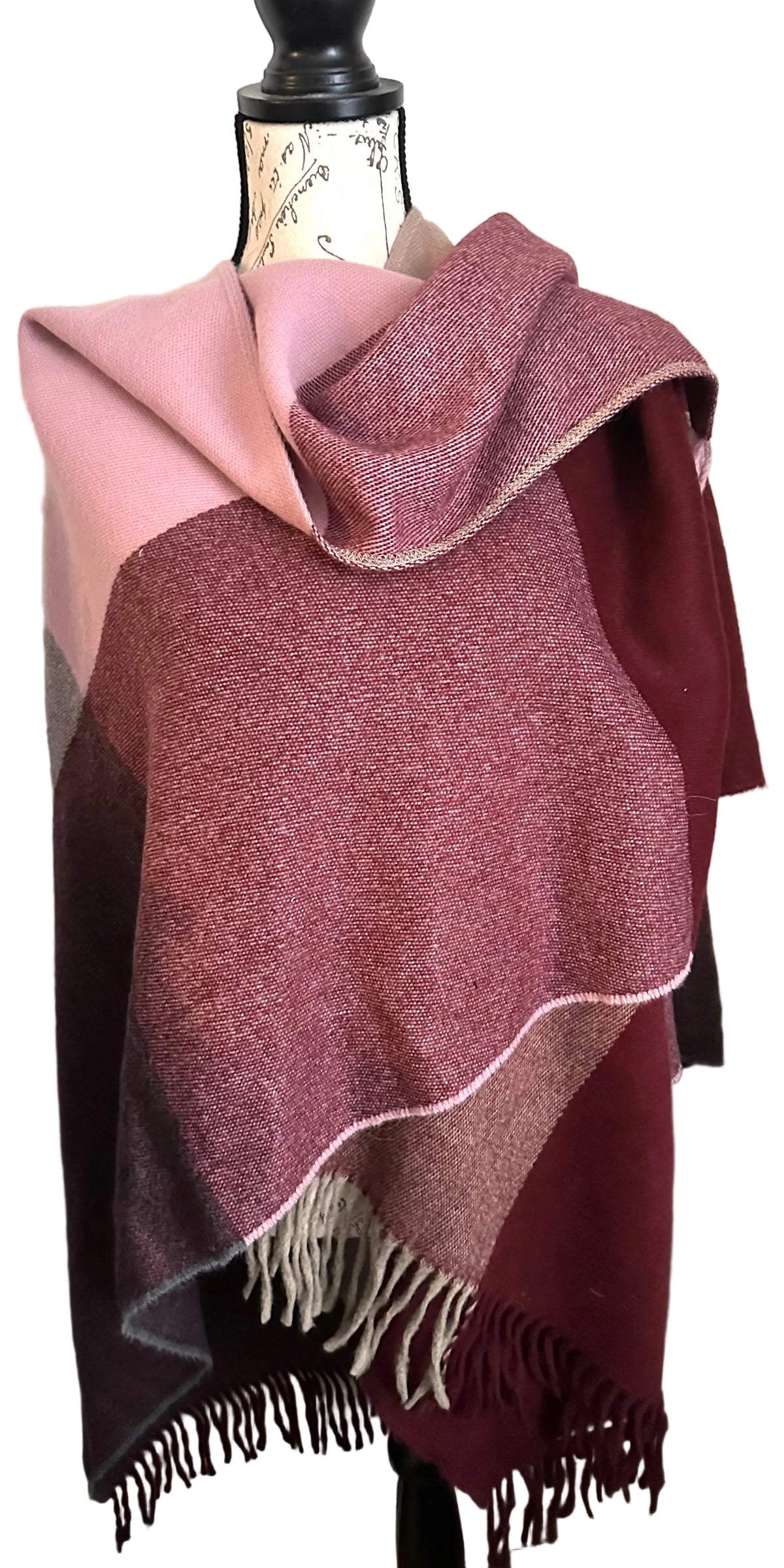 Cashmere Reversible Italian Shawl