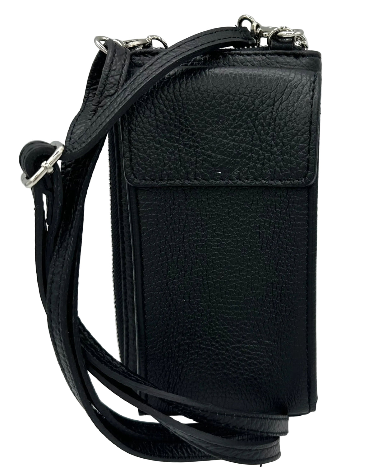 Black Leather Phone Case/Wallet