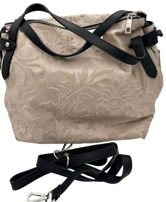 Tan Textured Handbag