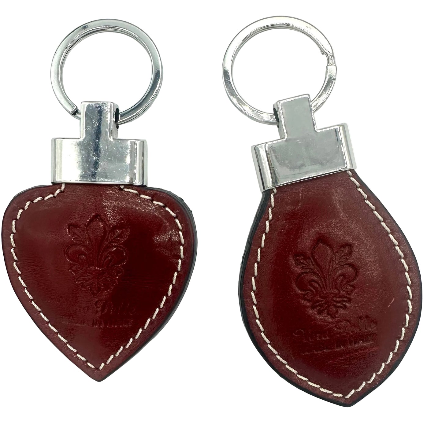 Italian Leather Key Keychain