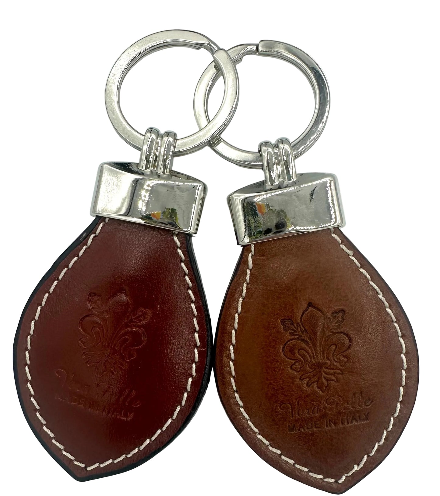 Italian Leather Key Keychain