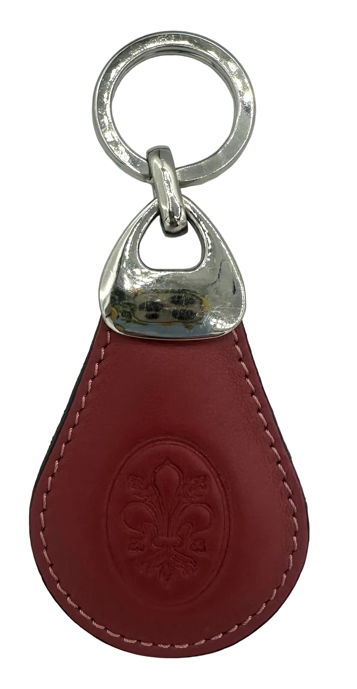 Italian Leather Key Keychain