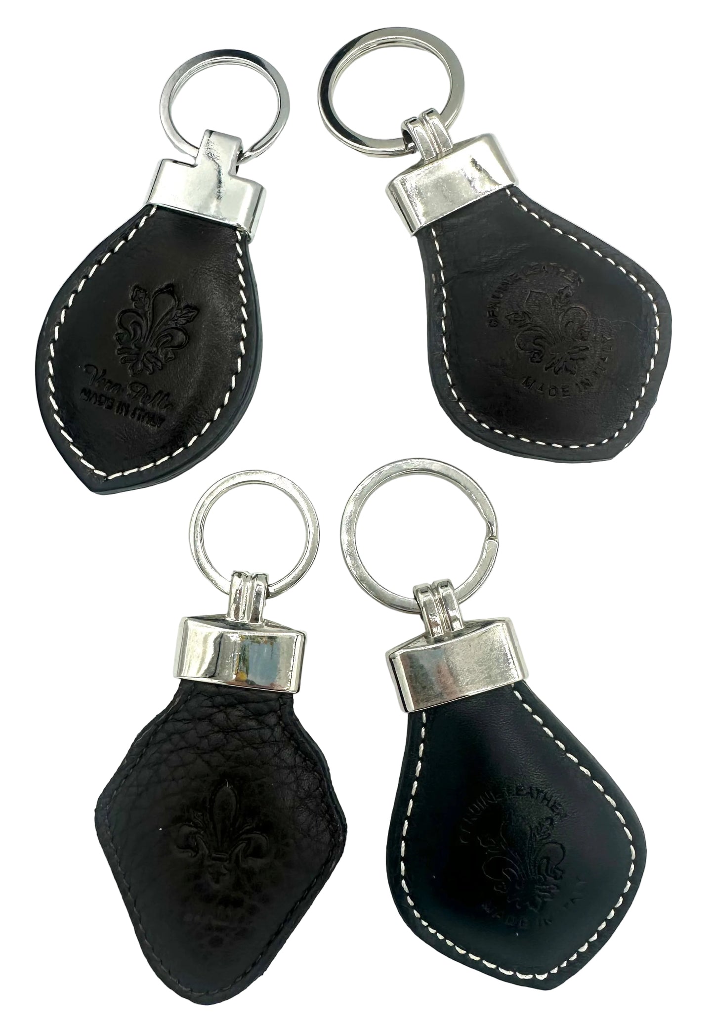 Italian Leather Key Keychain