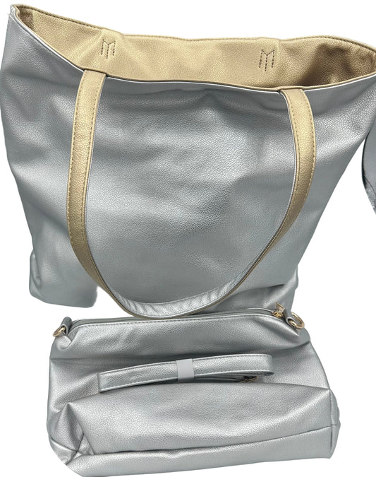Vegan Reversible Large Tote