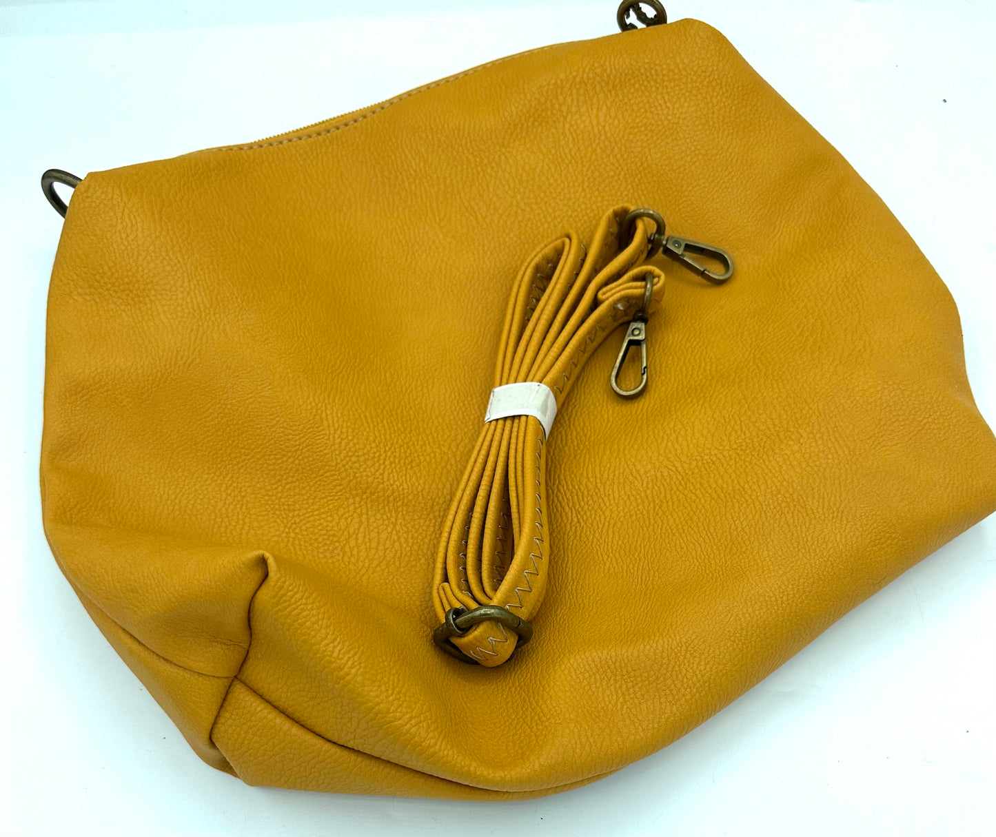 Vegan Mustard Yellow handbag