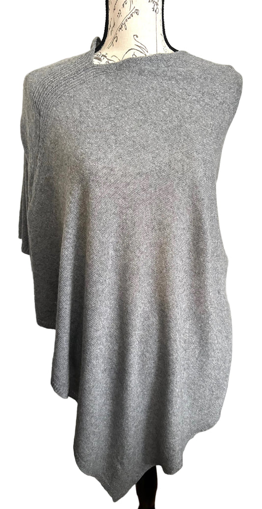 Cashmere thin Poncho/Shawl from Italy