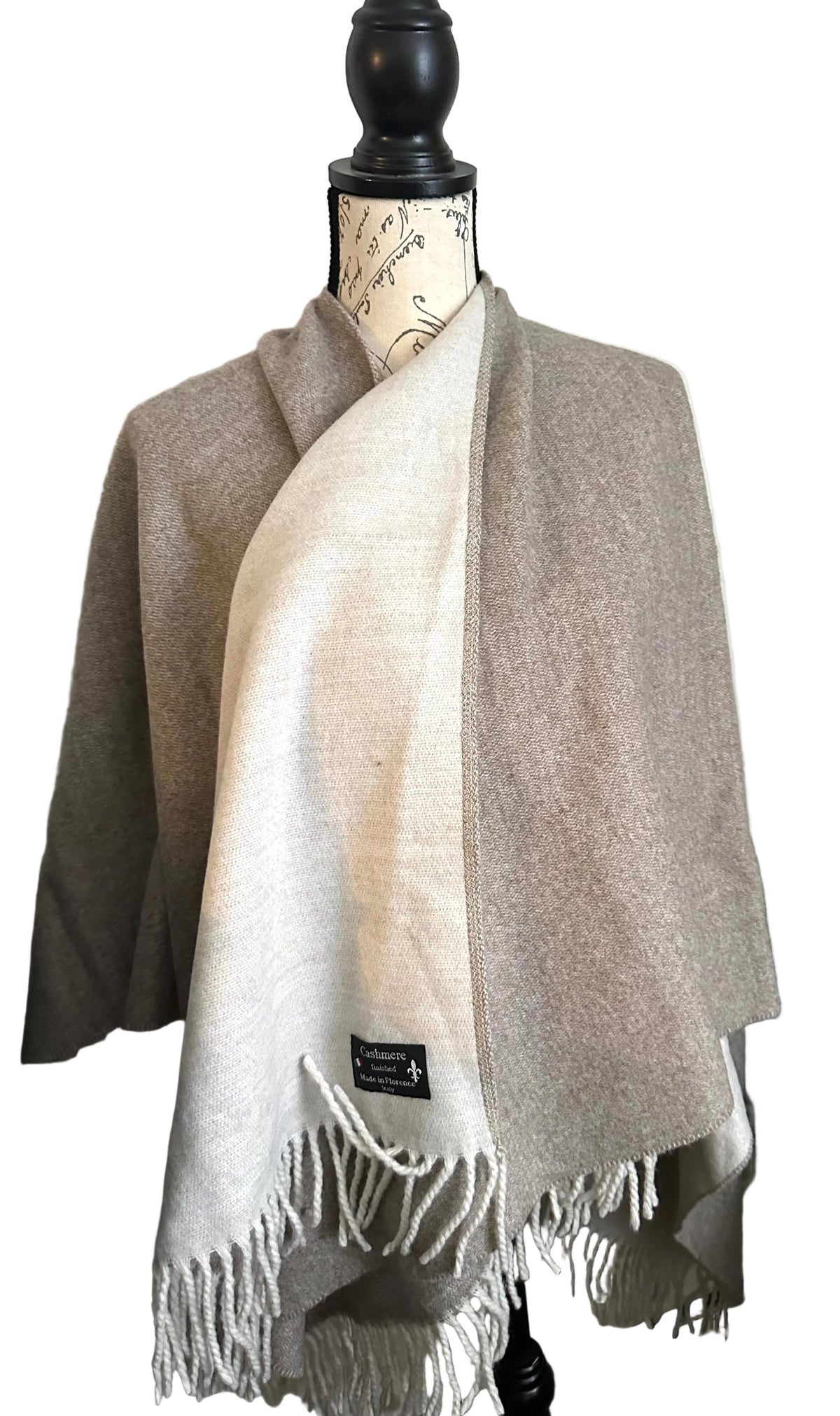 Cashmere Reversible Italian Shawl