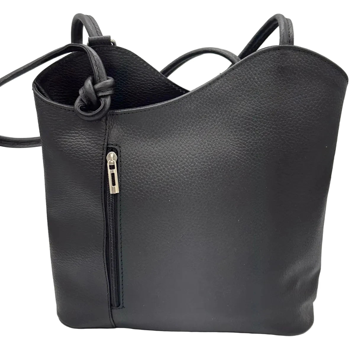 Convertible Leather Handbag/Backpack