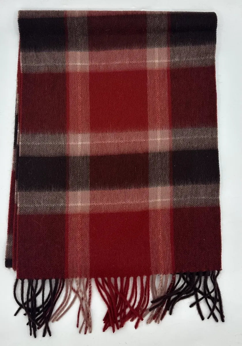 Wool  Plaid Scarf
