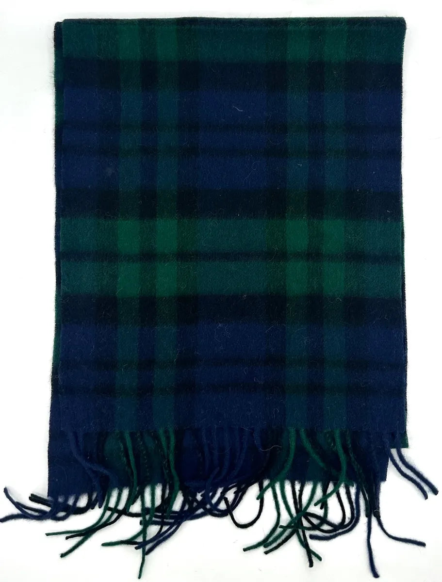 Wool  Plaid Scarf