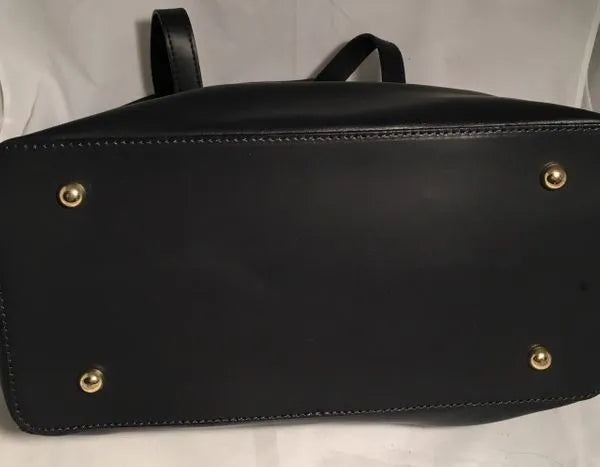 Navy Large Handbag