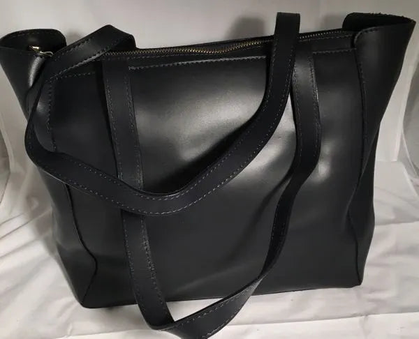 Navy Large Handbag