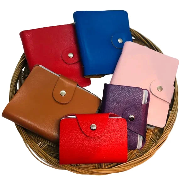 Leather Multi - Card Holder