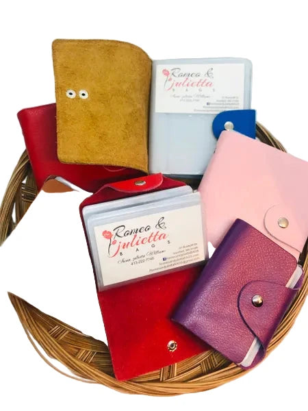 Leather Multi - Card Holder