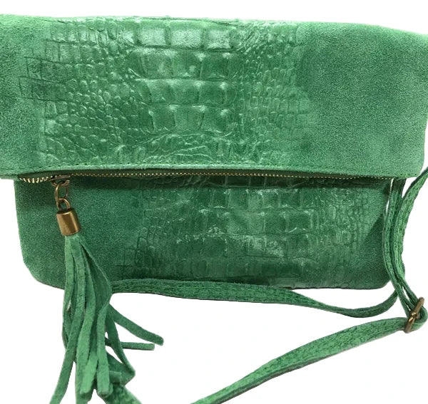 Textured Leather Women's Clutch