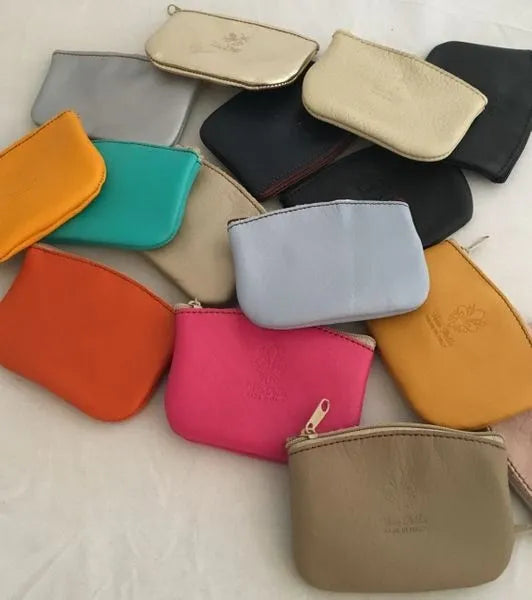 Small Italian Leather Coin Purse